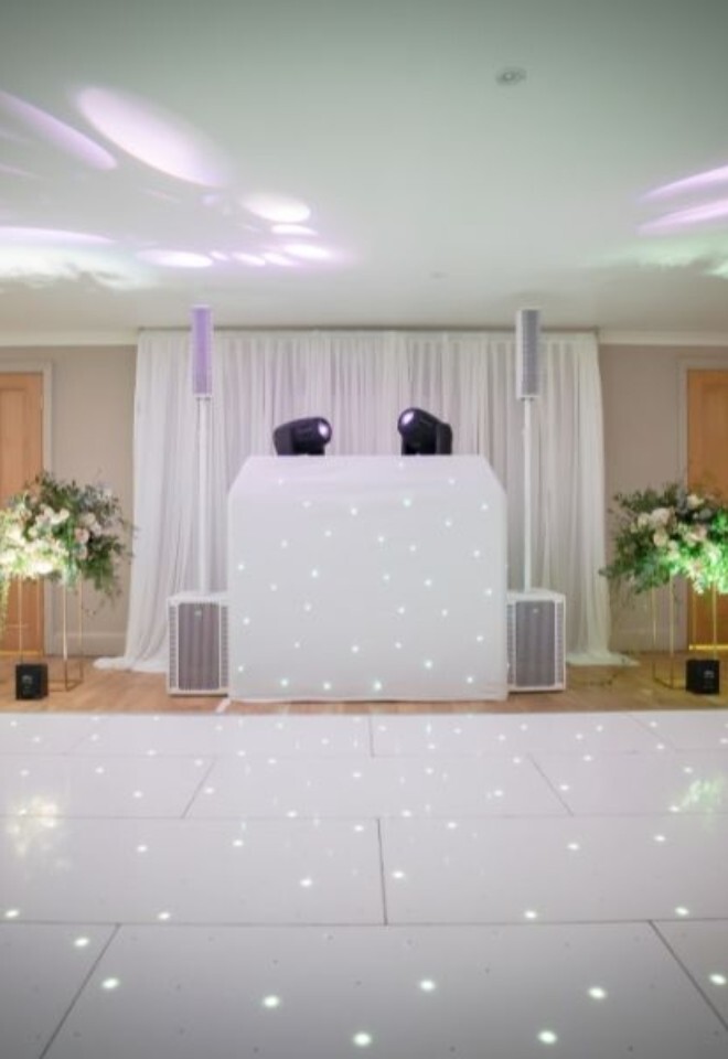 DJ included in our South Downs Wedding Package at Tottington Manor Weddings