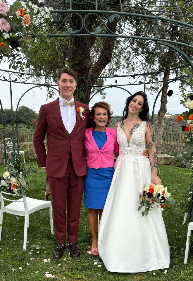 Seb (NL) and Eulalia (IT) Rome boho chic wedding