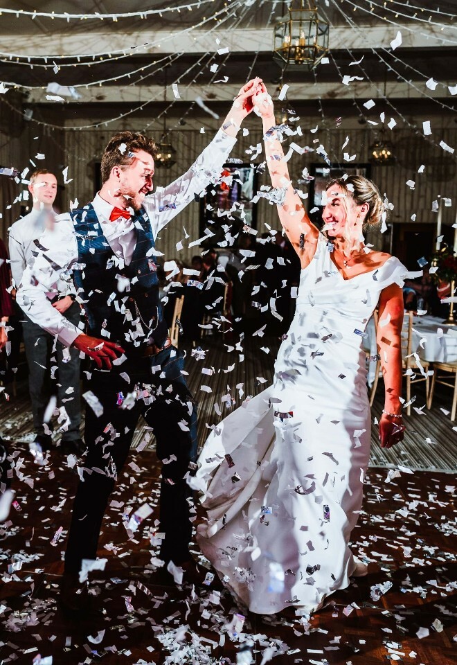 Making the most of the dancefloor!