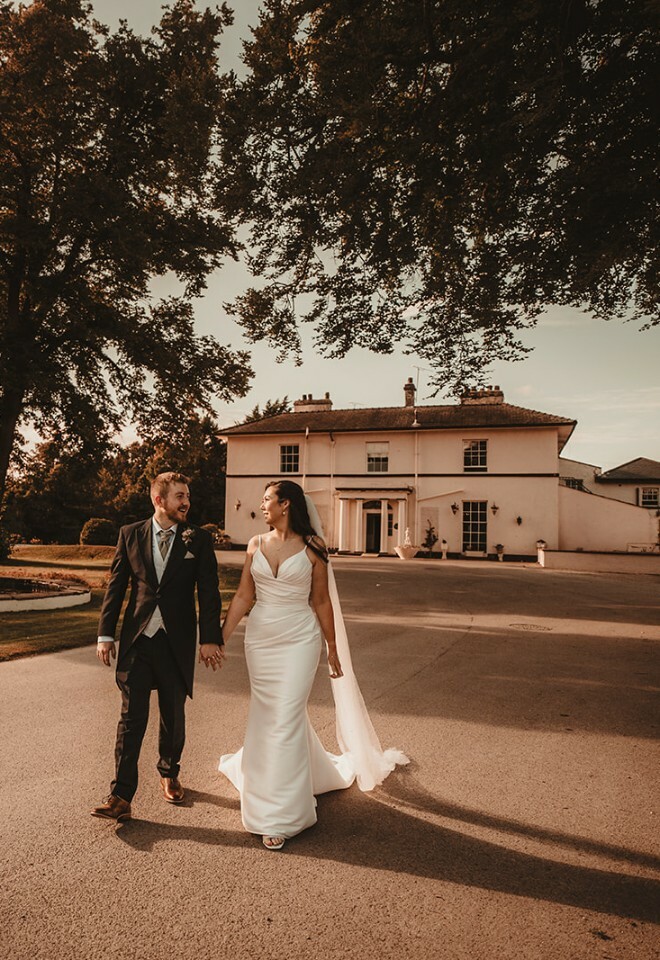 Couple at the front of the venue