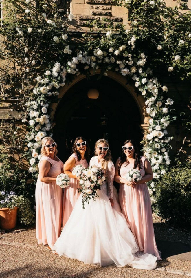 ever-pretty uk blush pink bridesmaid dresses