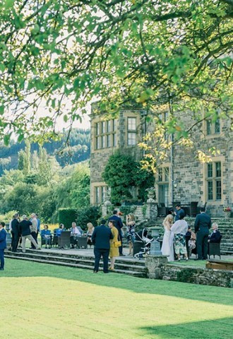A Beautiful Summer Wedding at Llangoed Hall
