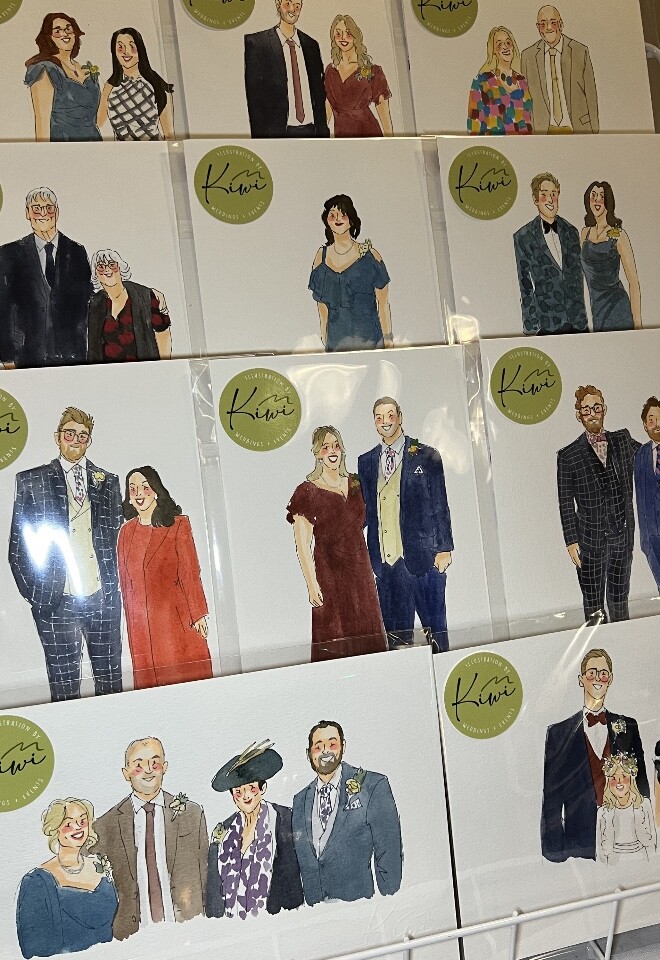 Live Wedding Illustration