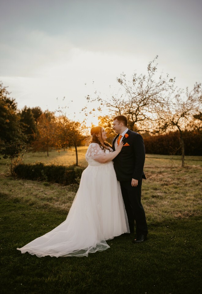 October Golden Hour in the Woodland 