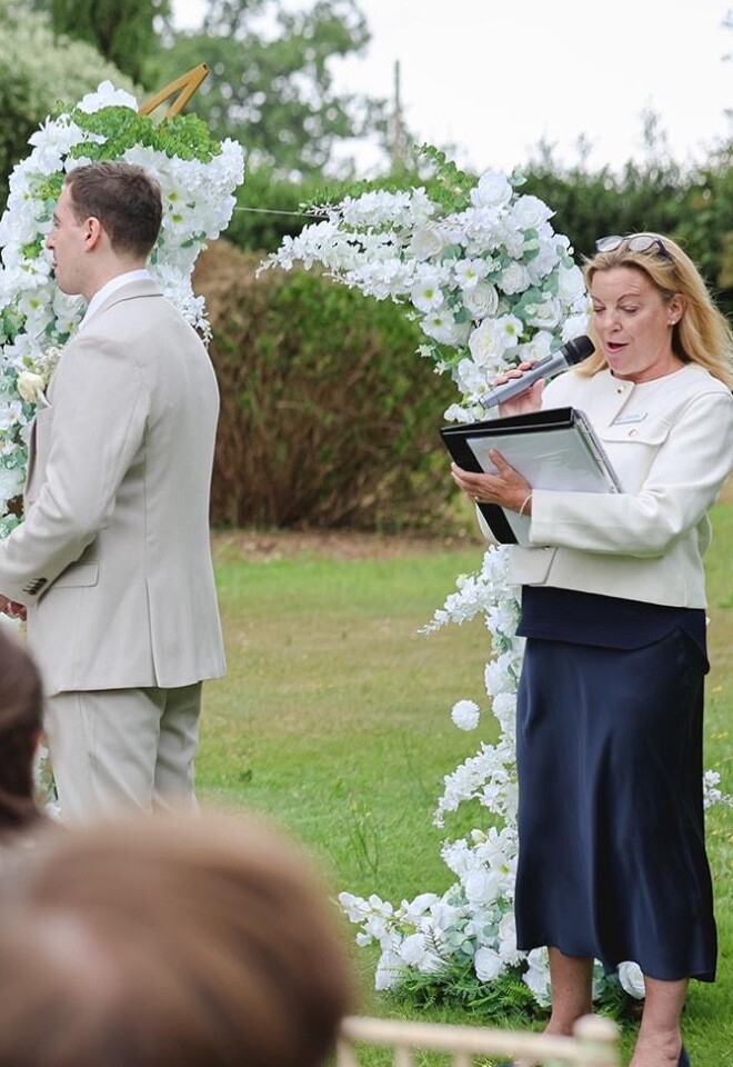 Officiating the Wedding Ceremony