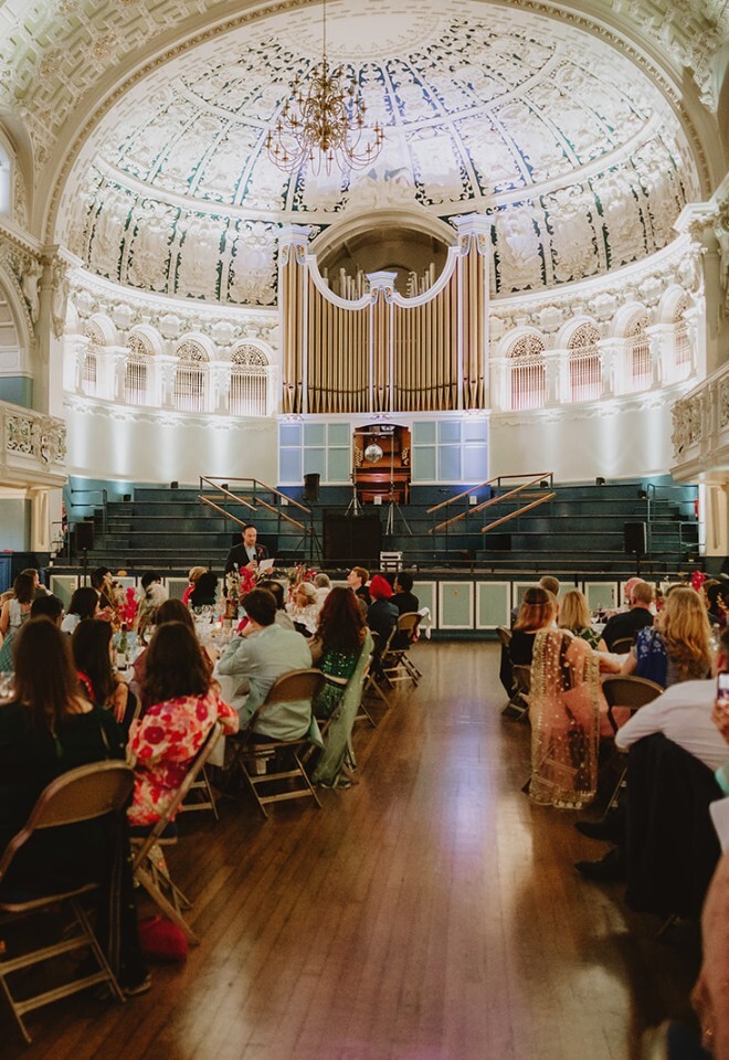 Oxford Town Hall Main Hall Wedding Reception