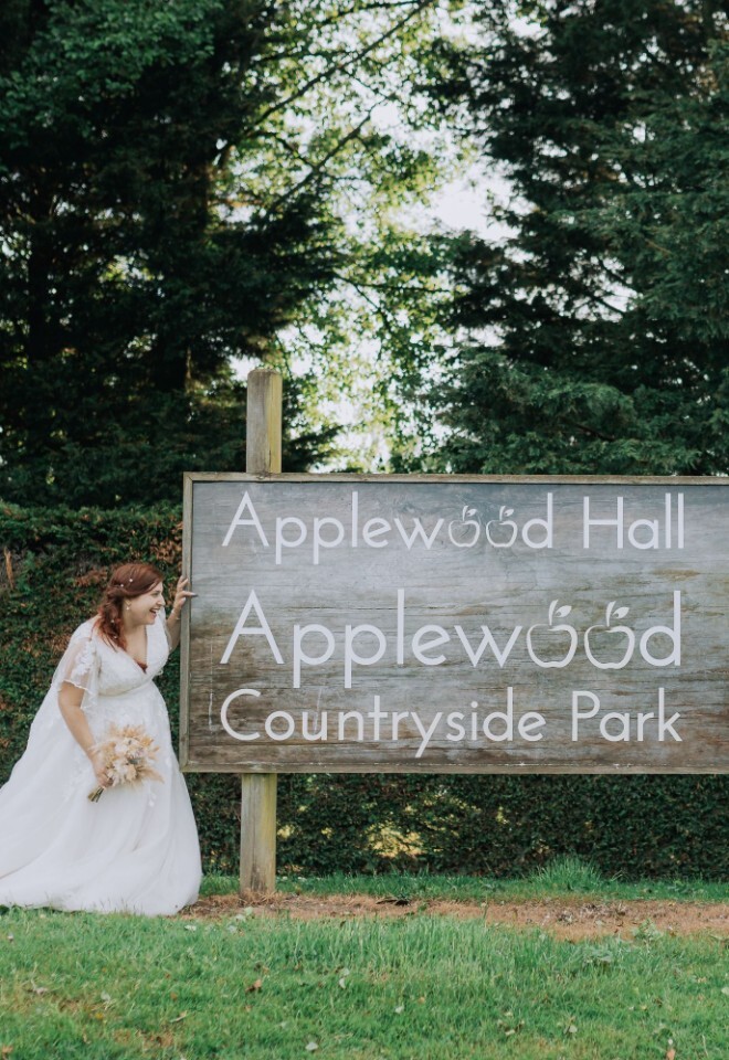 same sex couple Applewood grounds