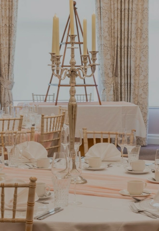 The Palace Hotel Buxton wedding breakfast