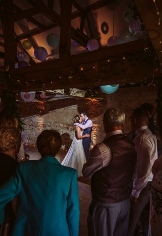 First dance at during wedding at The Crown and Thistle