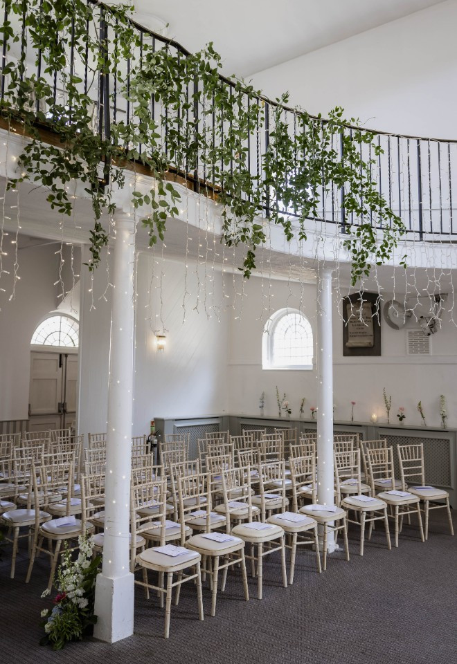 Wedding Ceremony Set Up 