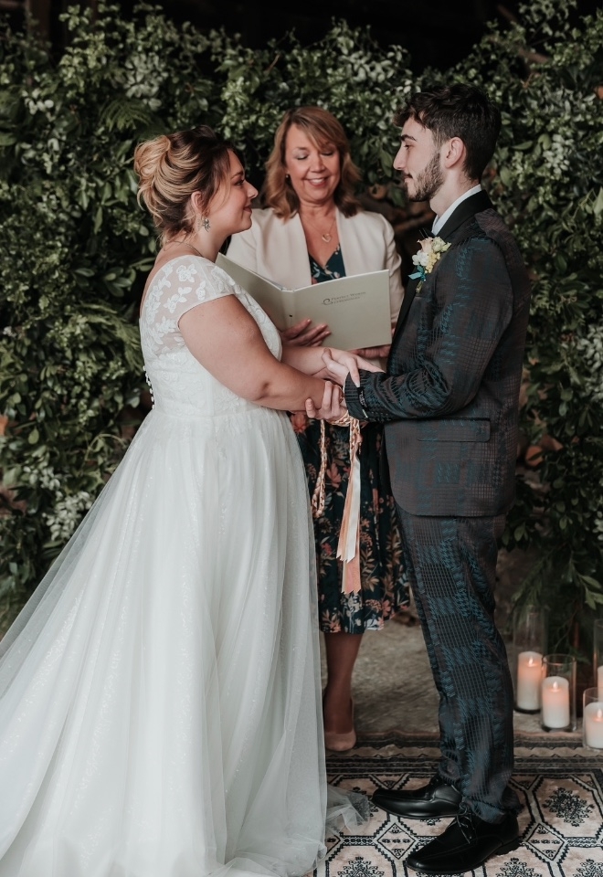 The Oak Barn Frame Farm Wedding