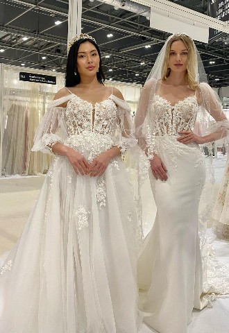 Josephine Scott bridal gowns at Fross Collections Sussex