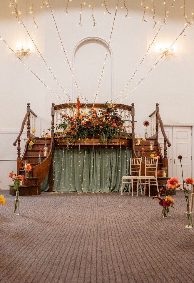 Wedding Ceremony Set Up 