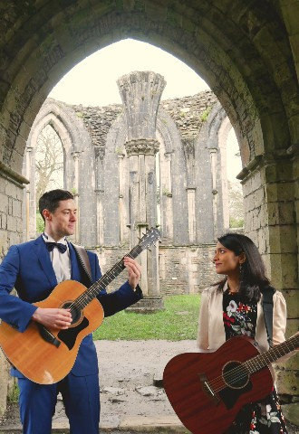 Location Wedding Roaming Music Act - Greenvines Duo - Available across the U.K