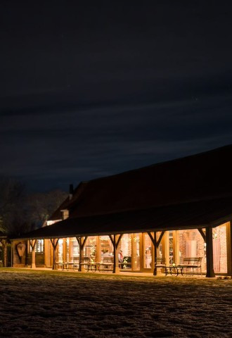 Great Barn at Night