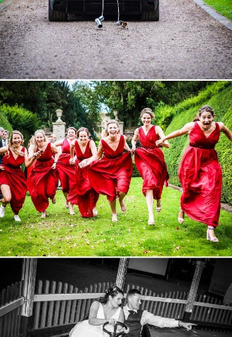 Just Married Car Hockwold Hall