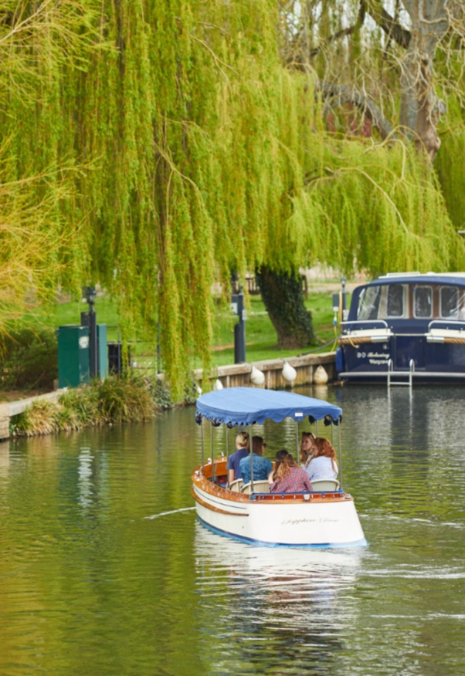 Riverside and boat trips The Swan at Streatley
