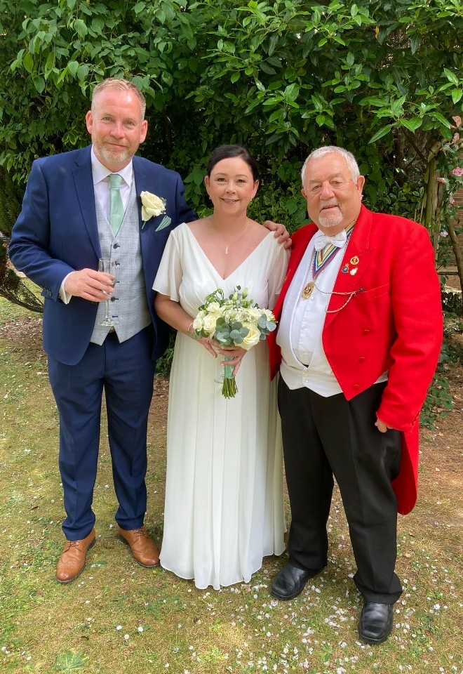 Wedding toastmaster Trevor English Holiday Inn Fareham 