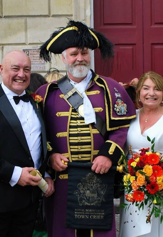 The Town Crier in Windsor