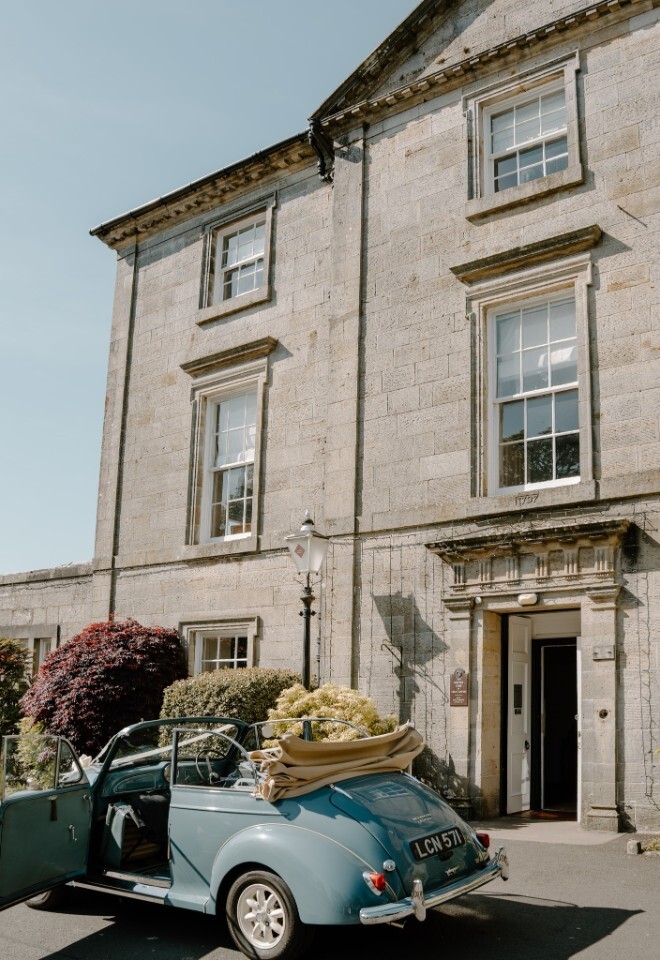 Exterior of the venue with car - Strathaven Hotel 