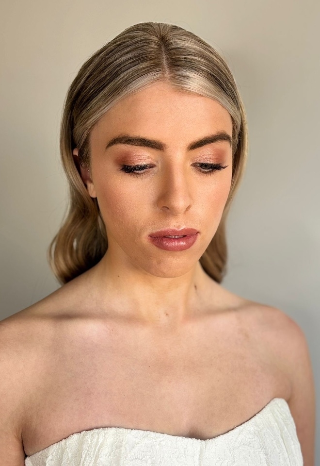 Brides makeup