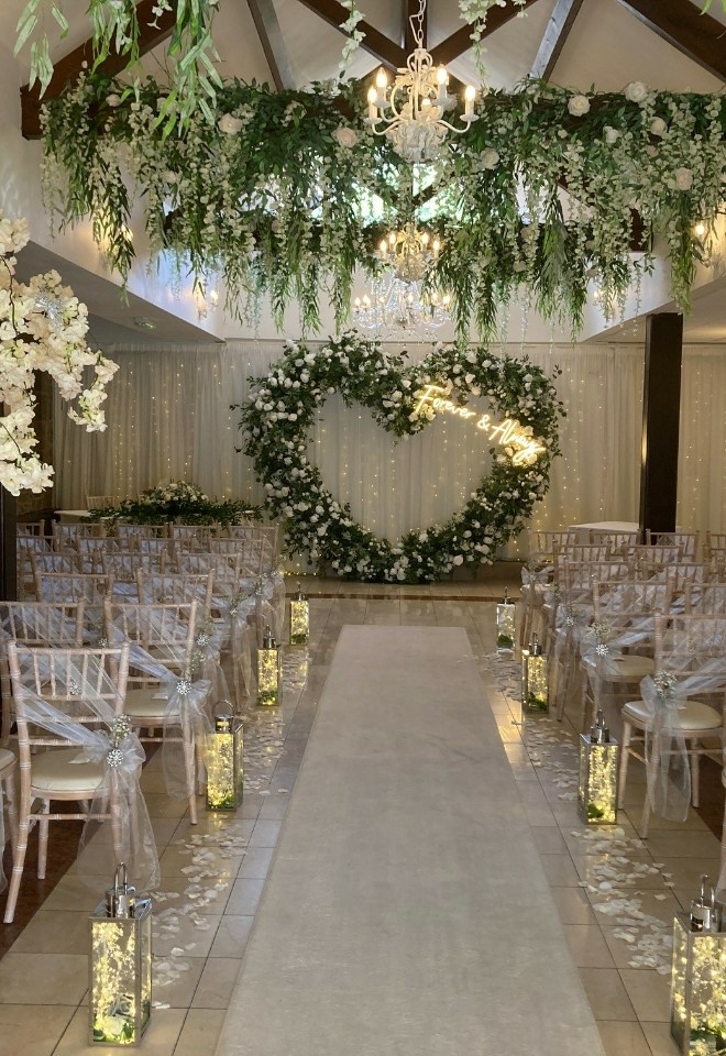 Ceremony Room - Wisteria Heart