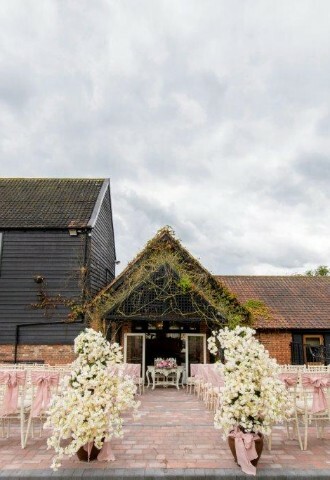Outdoor Ceremonies at Crondon Park wedding venue in Stock, Essex