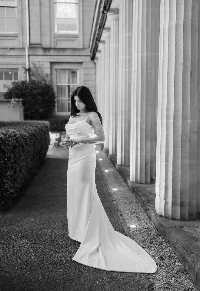 Elegant bride Bath Spa Hotel