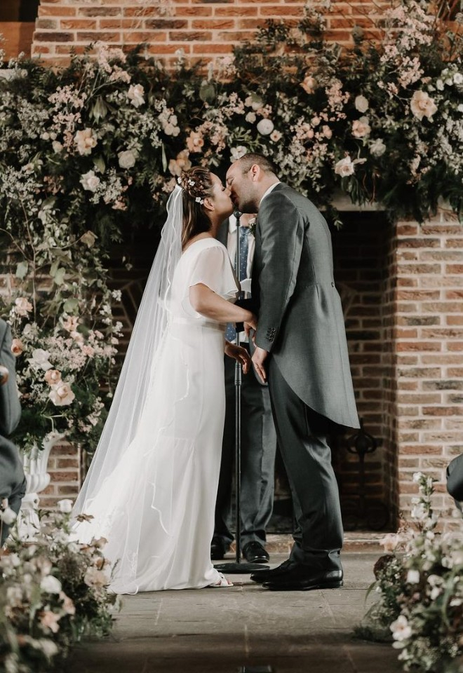 Bride and groom at Retreat East