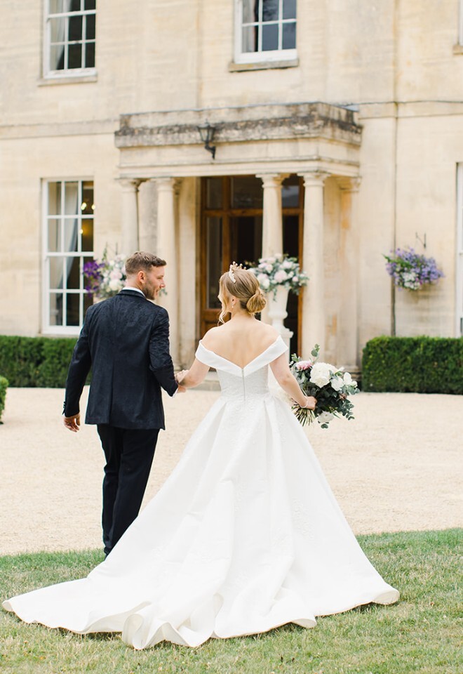 Front Entrance and Fountain