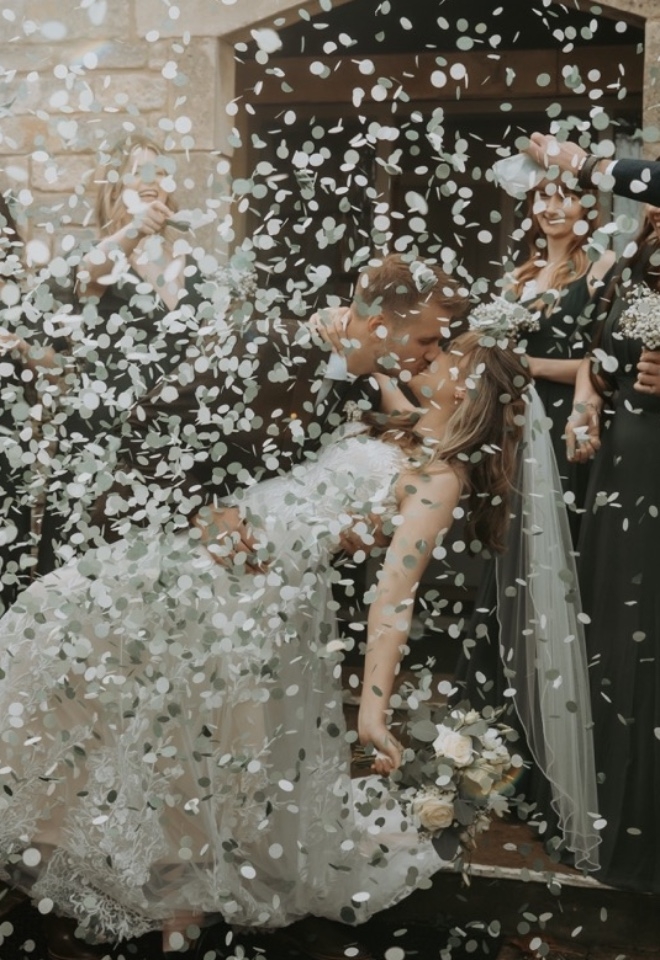 wedding confetti shots 