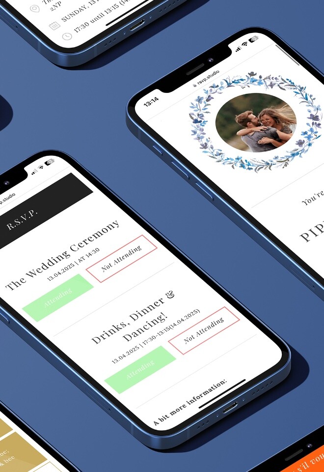 RSVP.studio wedding RSVP service