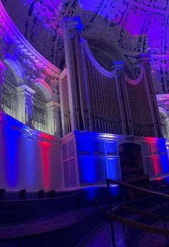 Mood Lighting, Wedding Disco In Oxfordshire - Oxford Townhall