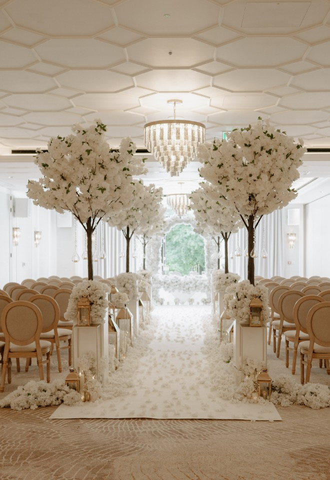 Wedding Ceremony At Fairmont Cheshire, The Mere