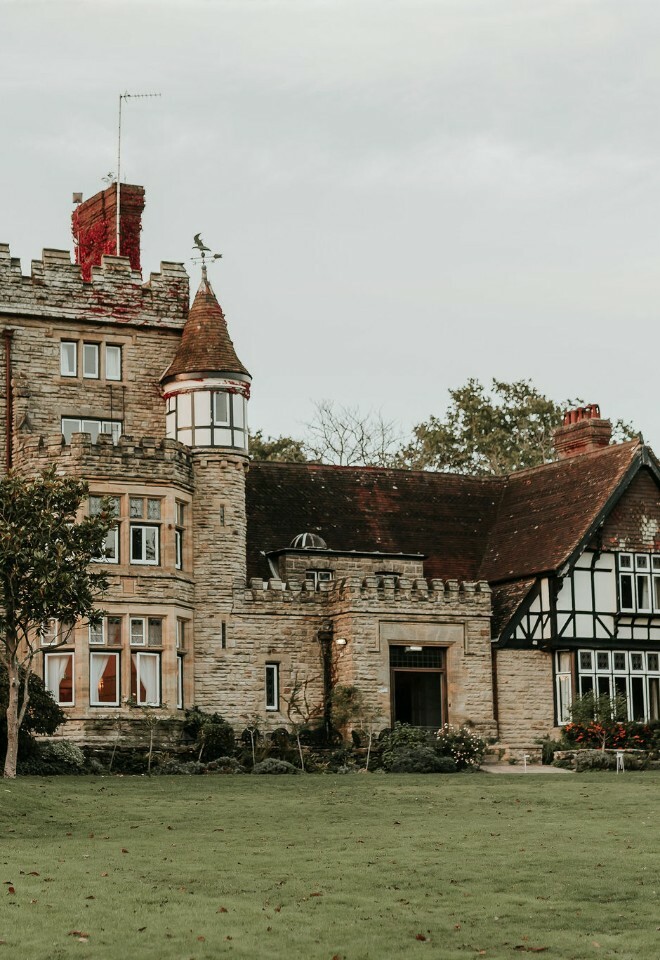 Establishing shot of the venue