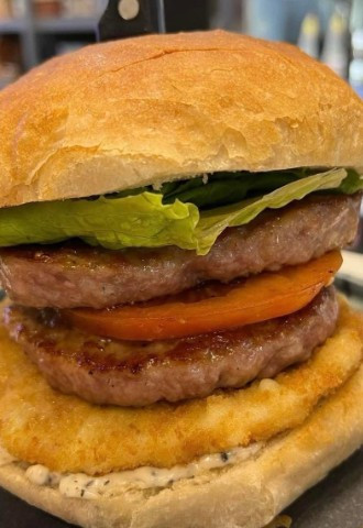 ITALIAN PORK BURGERS STREET FOOD