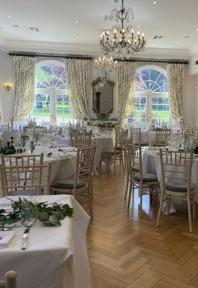 Wedding Breakfast Set-up