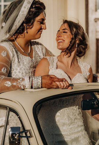 Fiat 500 Hire Wedding Hawkstone Hall