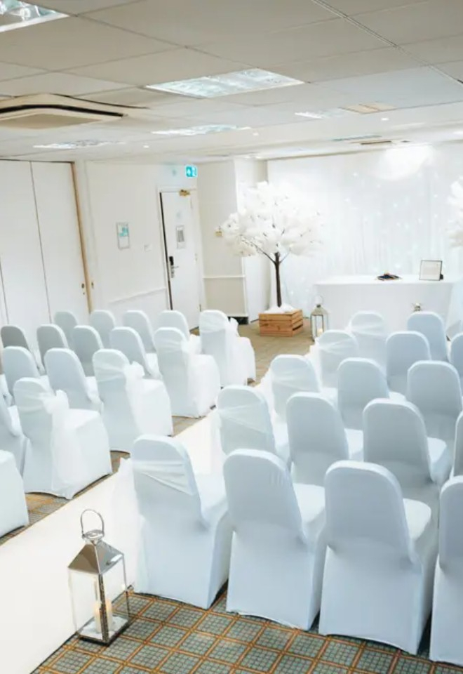 White Civil Ceremony 