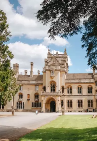 Outside View of Grittleton House, Venues in Chippenham, Wiltshire