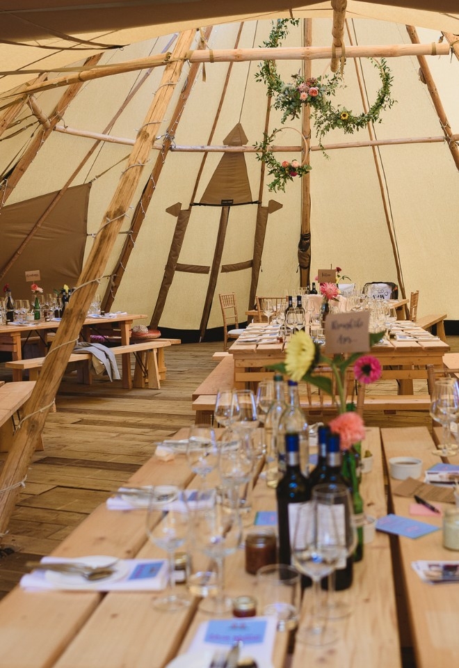 Elms Meadow Tipi Wedding Venue