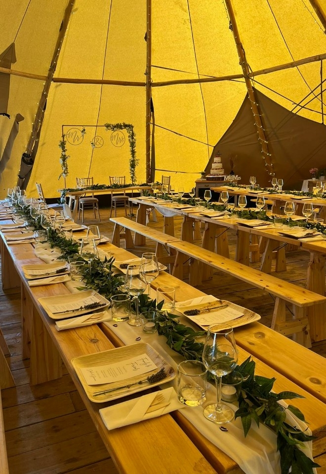 Elms Meadow Tipi Wedding Venue