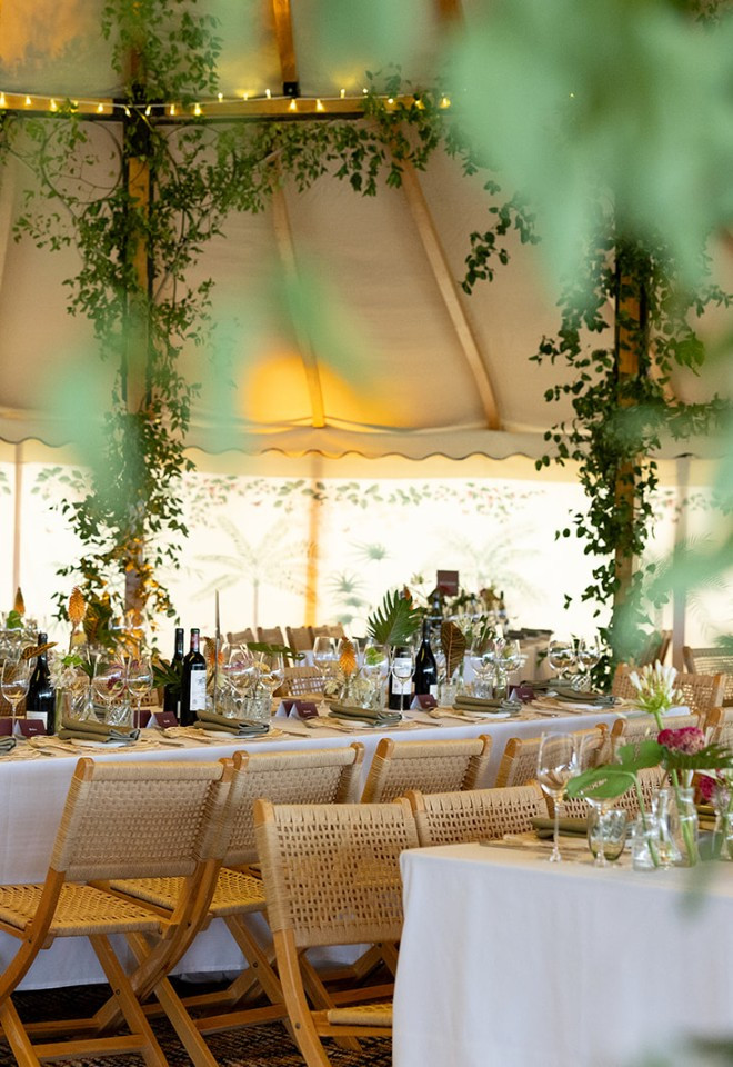 Wedding marquee