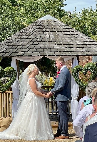 Intimate wedding ceremonies The Orangery Wimborne Dorset