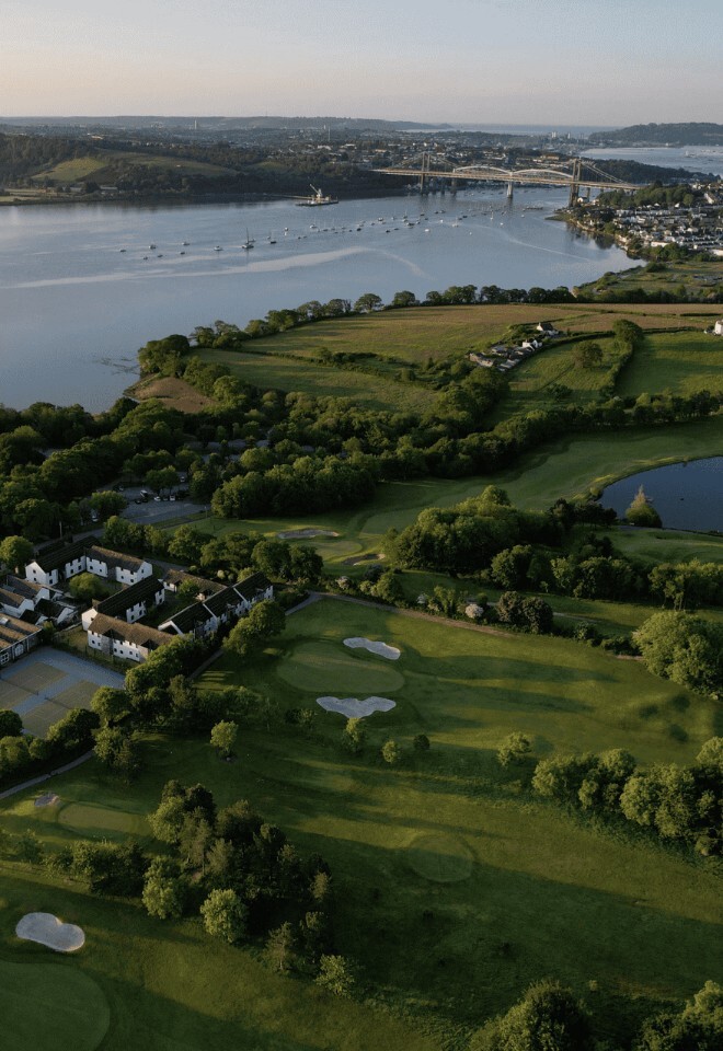 China Fleet Country Club Aerial Photo