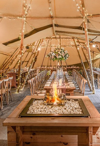 Tipi wedding receptions The Gardens Kent