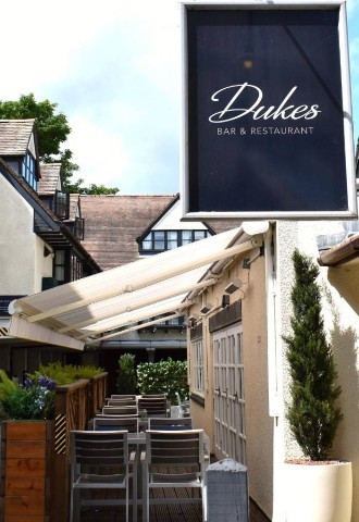 Alfresco dining area 