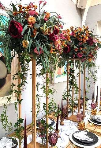 The Velvet Daisy wedding florist covering London Devon and Cornwall