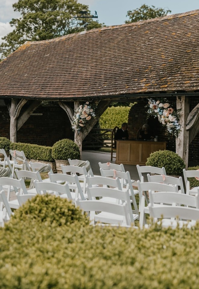 Outside Ceremony- Cart Barn 