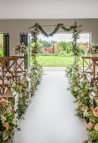 The Barn weddings at The Gardens, Kent